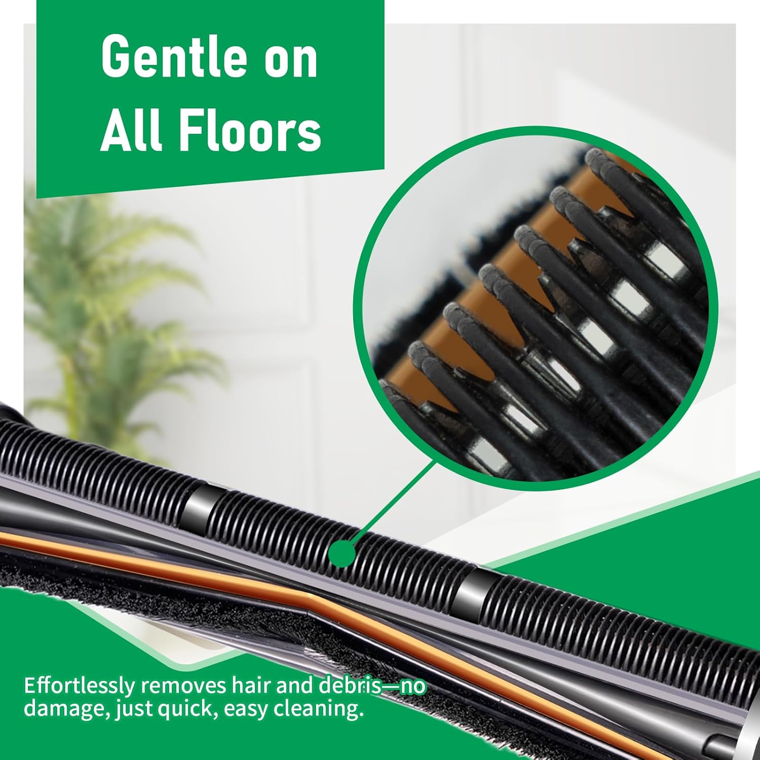 L40 Ultra TriCut Main Brh Replacement Compatible with Dreame X40 Ultra/X30 Ultra/L10s Pro Ultra/L10s Ultra/L20 Ultra | Anti-Hair Wrap Roller | Deep Cleaning for Pet Hair, Carpet & Hard Floor