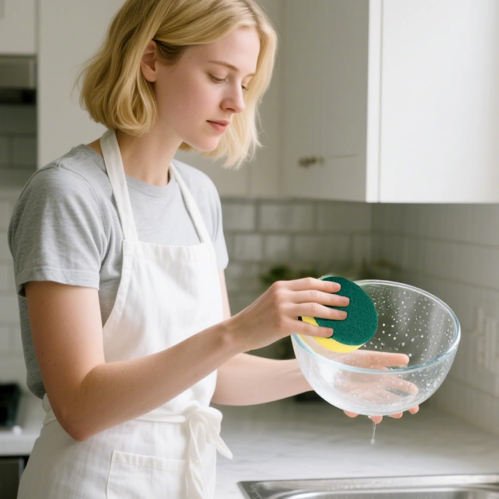 Multi-Purpose Heavy-Duty Sponge Brush Head for Household Cleaning 5 pcs