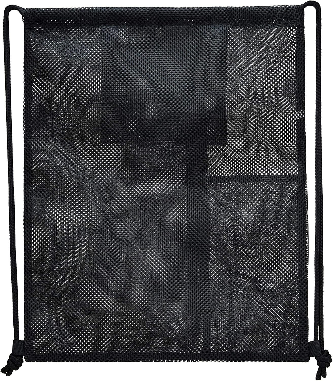 Heavy Duty Mesh Drawstring bag for Soccer Ball，Beach Toys -Drawstring Backpack Sports Gym Bag