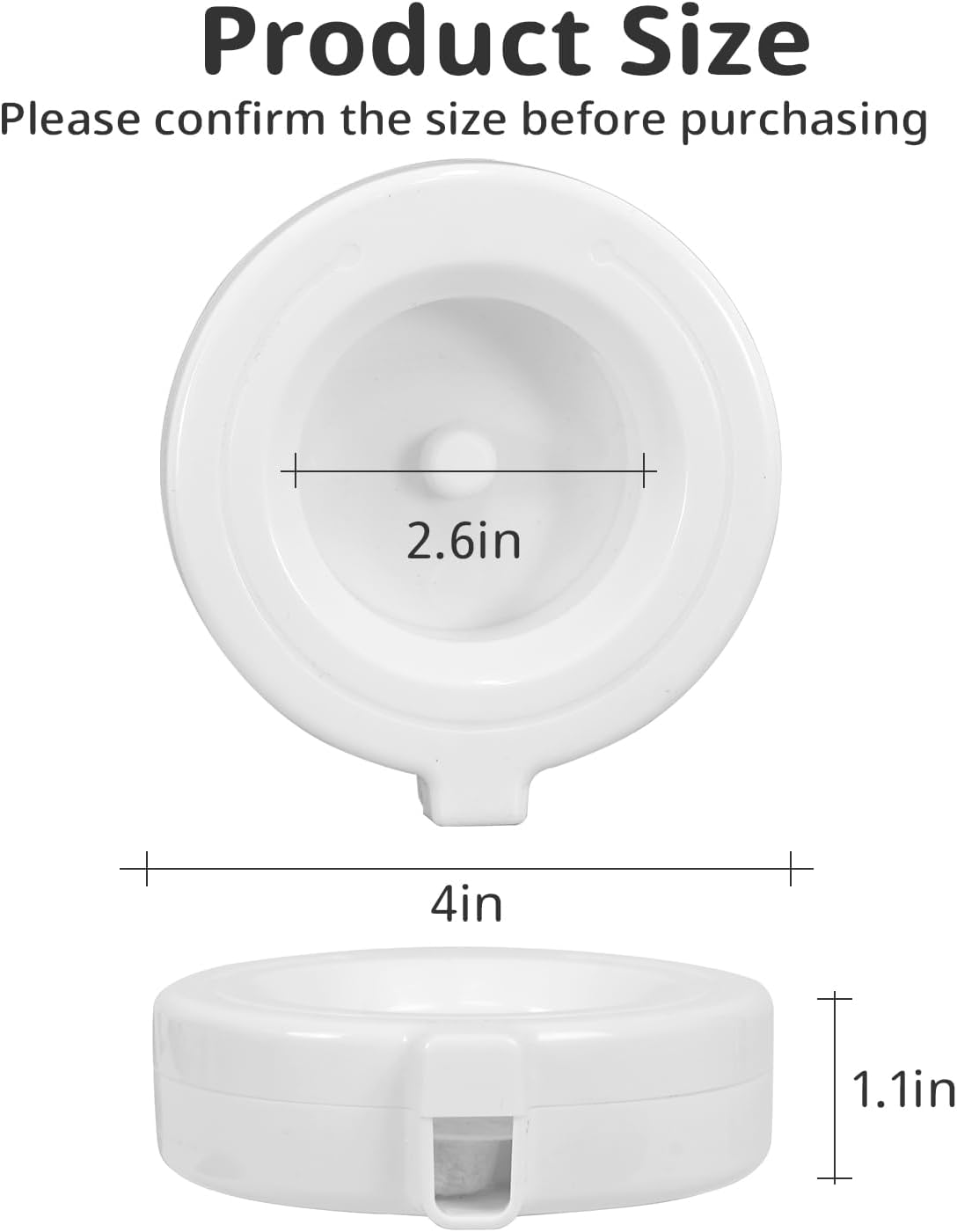 8Pcs Gravity Pet Water Fountain Filters, Automatic Pet Waterer Replacement Filters for 3.6L/4.6L/6L/8L Dog Water Dispenser 8 Filters with 1Brush