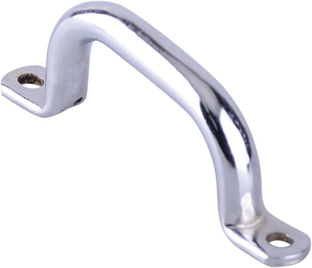 Frame Grab Bar Lift Handle Replacement for Honda CT70 1969-1978 Silver Color
