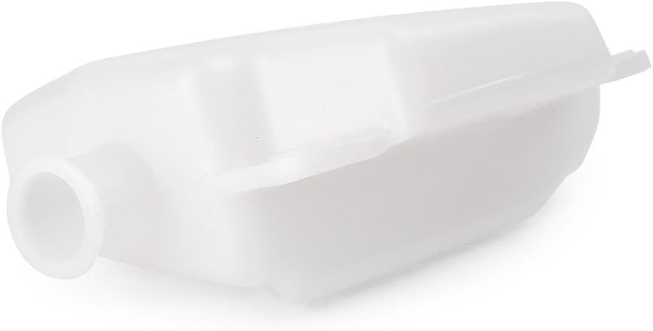 Motorcycle Radiator Water Coolant Reservoir Overflow Tank Replacement Compatible for Yamaha YZF-R1 2007-2008 White