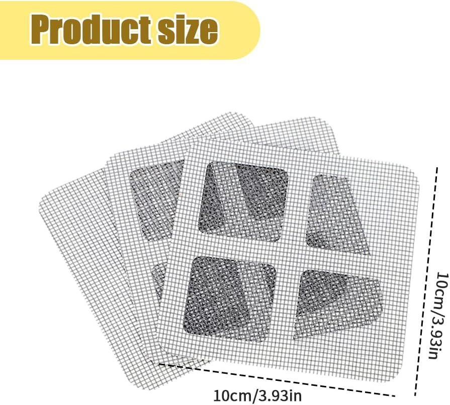 Disposable Shower Drain Hair Catcher, Disposable Hair Drain Stickers Drain Mesh Cover Bathroom Shower Drain Protector for Bathroom Laundry Kitchen Sink for Human and pet Hair 30