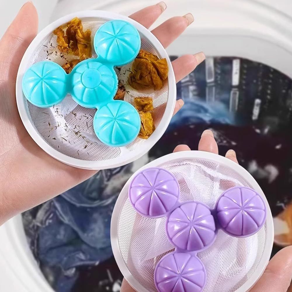Floating Hair Filtering Mesh Removal, 2026 Upgrade Pet Hair Remover Laundry Reusable Lint Catcher for Washing Machine Hair Catcher Wool Device, Pet Hair 3, Mix