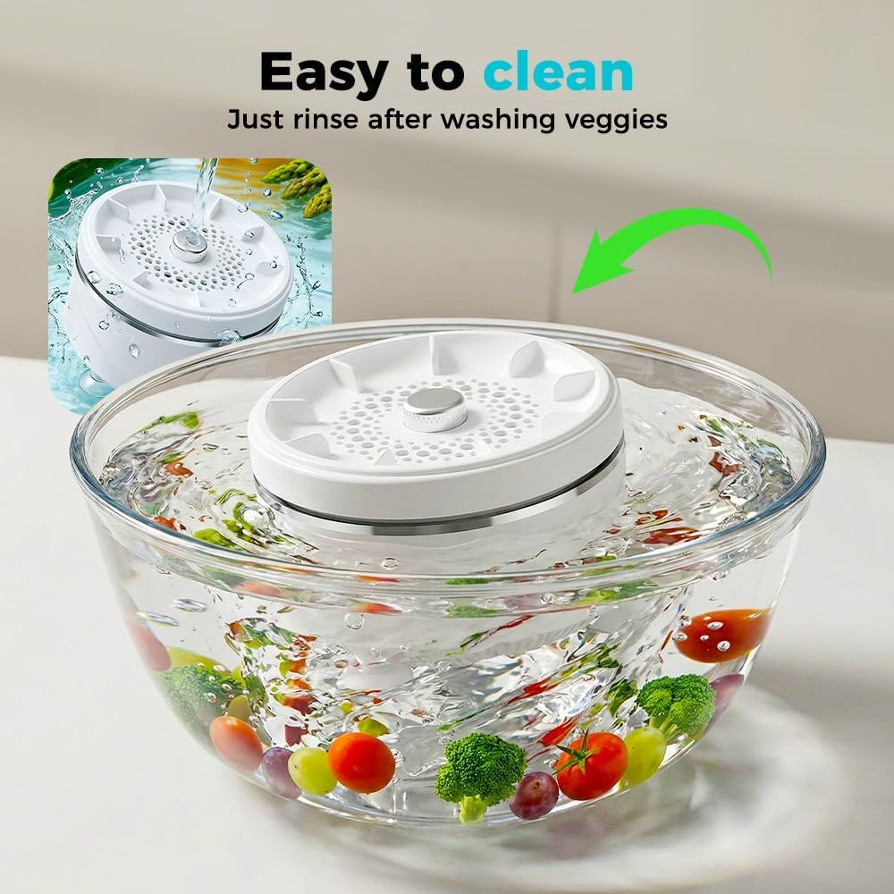 Fruit and Vegetable Washing Machine, 2026 Upgraded Fruit Cleaner Device Waterproof Fruit and Vegetable Purifier Clean Produce with Titanium Electrolysis Purification for Home Kitchen 1