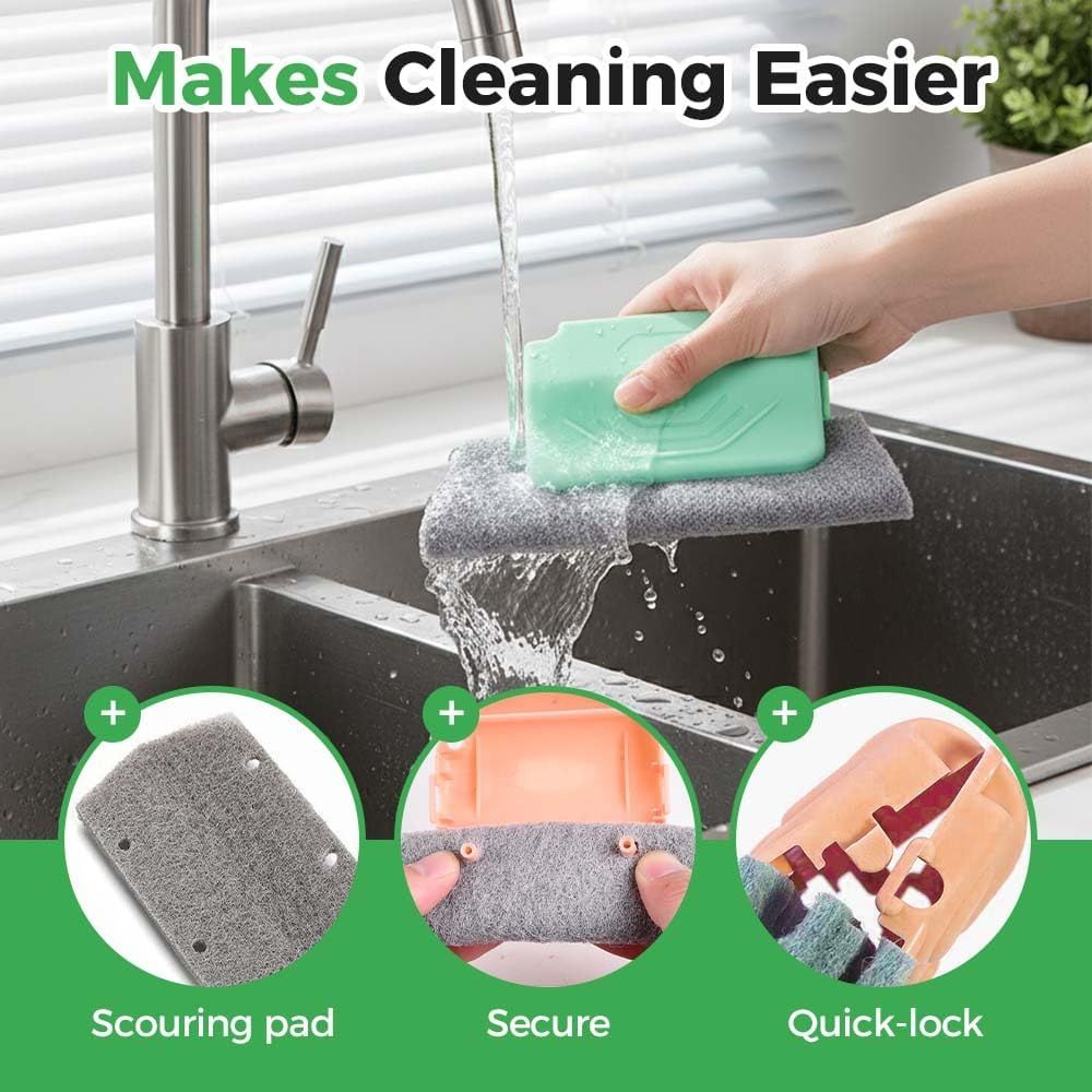 Magic Window Track Cleaner, 2026 Upgraded Handheld Window Track Cleaning Brush Tools Set, Grooves Cleaning Brush Tools Set, Tile Grout Lines, Shutter Slats, Car AC Vents and Narrow Gaps 9