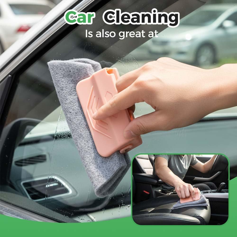 Magic Window Track Cleaner, 2026 Upgraded Handheld Window Track Cleaning Brush Tools Set, Grooves Cleaning Brush Tools Set, Tile Grout Lines, Shutter Slats, Car AC Vents and Narrow Gaps 9