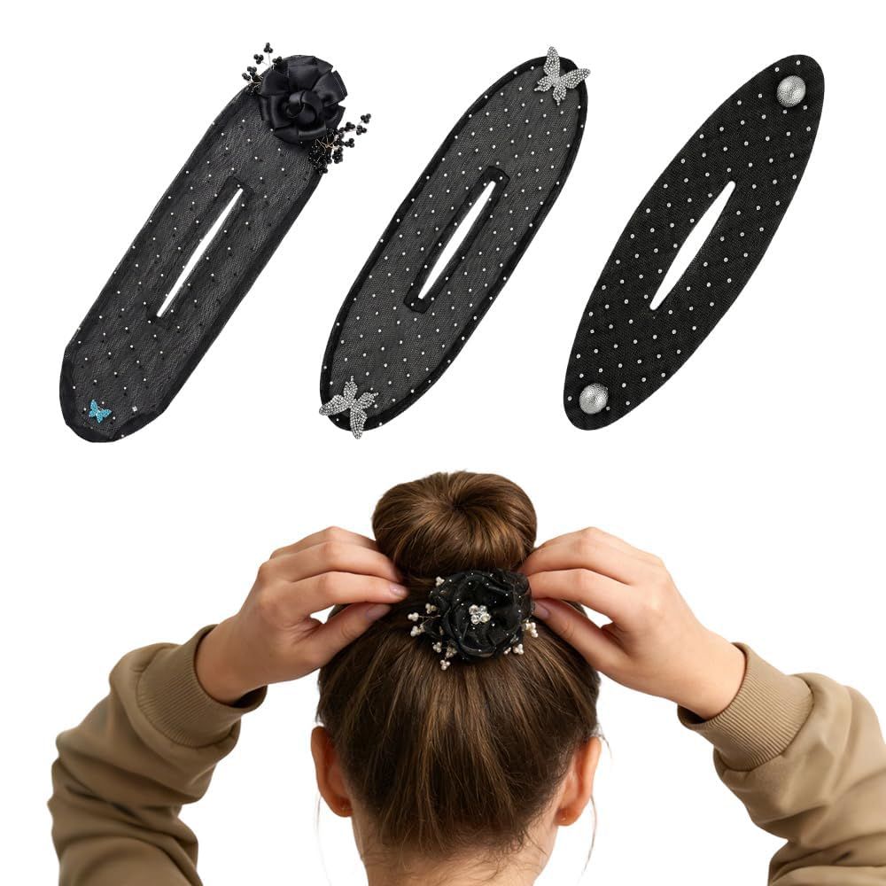 Bun Maker, 2026 New Lazy Hair Rollers, French Hairstyle Twister, Hair Accessories for Women Thick Long Hair 5
