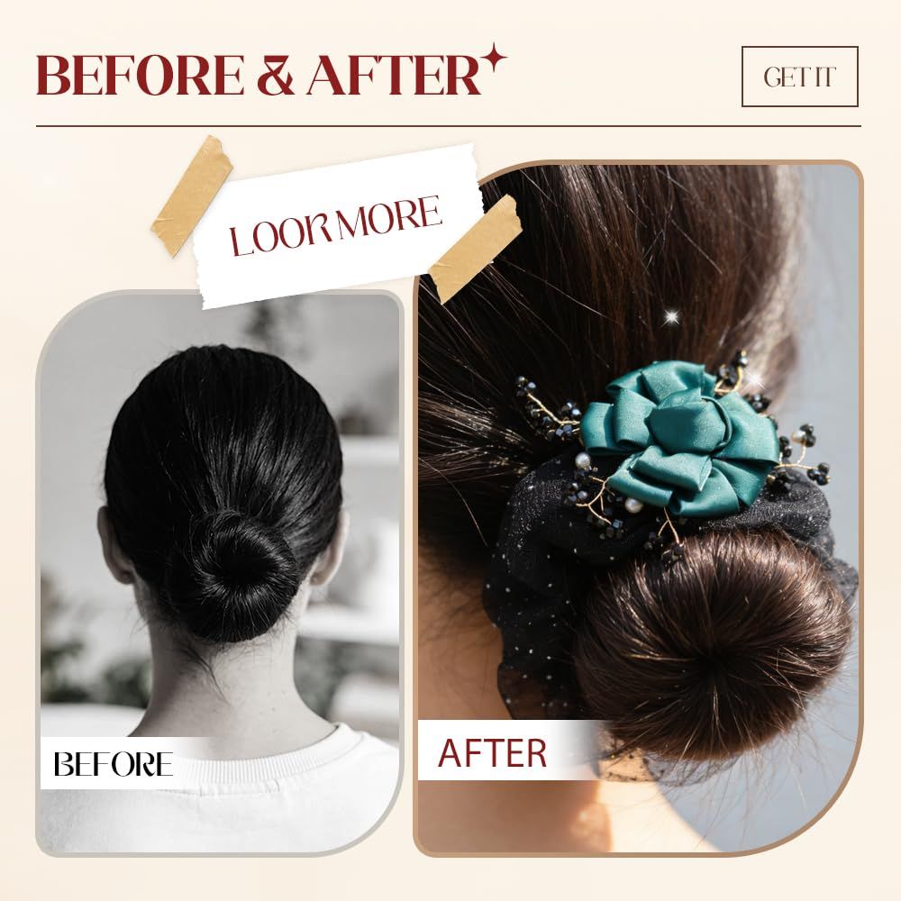 Bun Maker, 2026 New Lazy Hair Rollers, French Hairstyle Twister, Hair Accessories for Women Thick Long Hair 5