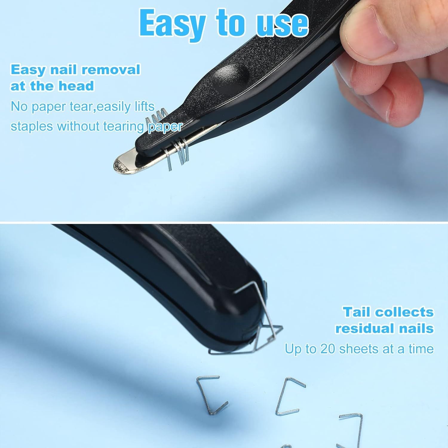 24 Pcs Magnetic Staple Remover Bulk Staple Remover Puller Removing Pen Operation Christmas Tool Gifts Rubberized Office School Gift Candy Color
