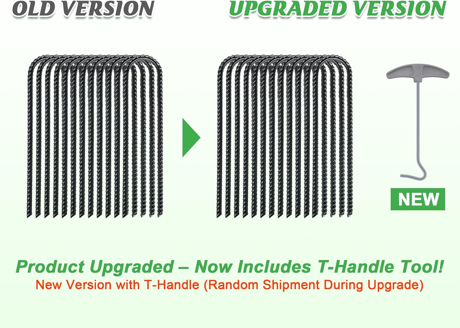 Trampolines Wind Stakes,Heavy Duty U Shaped Rebar Tent Stakes Ground Anchors Galvanized Steel Safety Trampoline Anchors for Camping Tents, Soccer Goals
