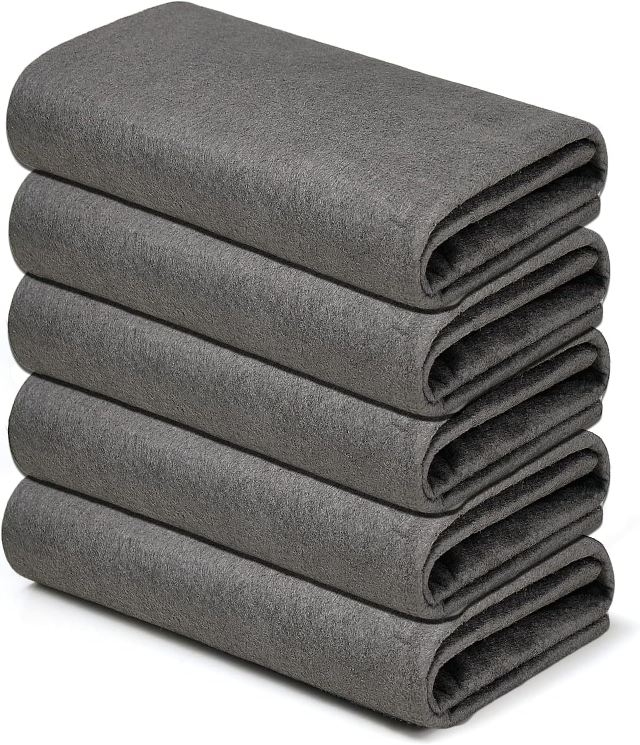 Thickened Magic Cleaning Cloth,Reusable Microfiber Cleaning Cloth.Lint Free Cloth for Home,Window,Mirror Glass and Cars. 12" x 16",5 Pack