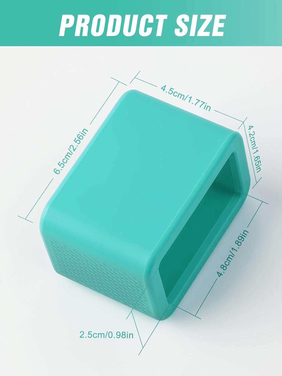 2 PCS Seat Belt Buckle Holder, Silicone Seatbelt Buckle Booster to Makes Receptacle Stand Upright for Easy Access Mint Green
