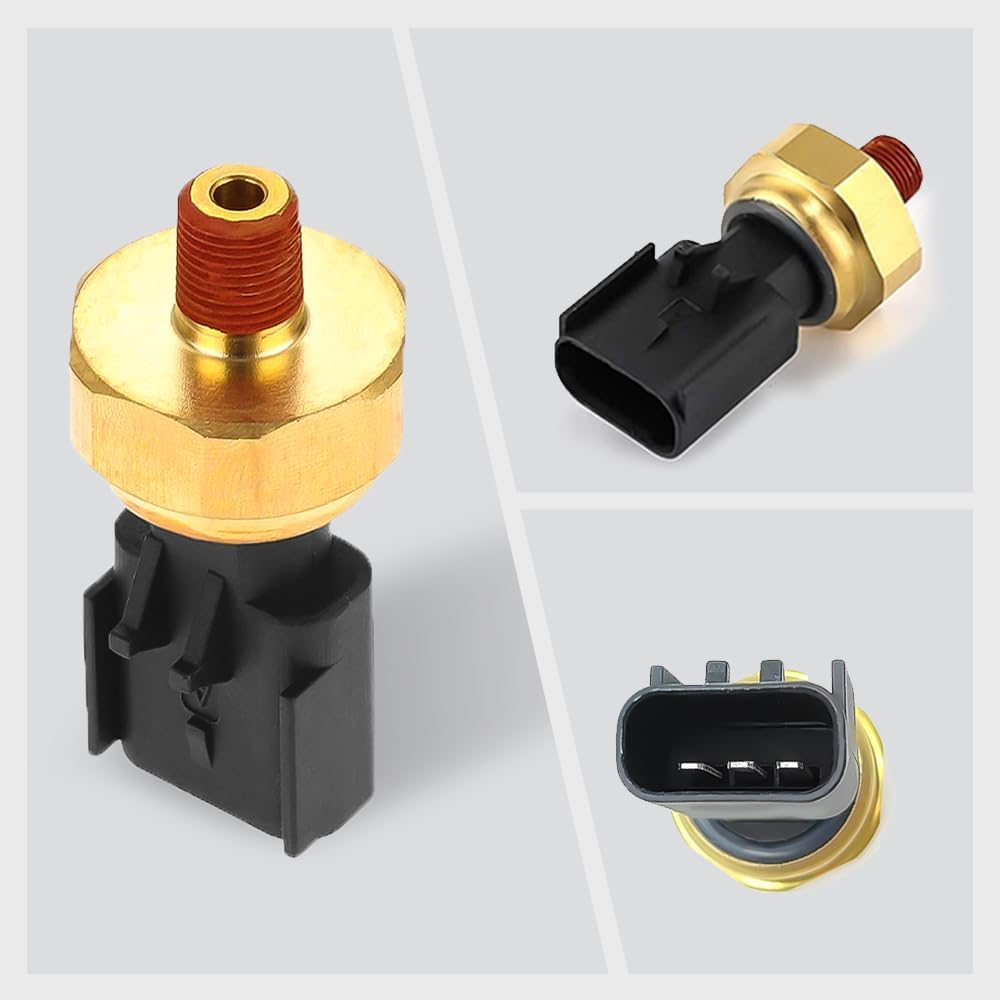 Engine Oil Pressure Sensor Switch, Oil Sending Unit, Engine Oil Pressure Sensor Sender Switch Compatible with Dodge, Jeep, Chrysler, Ram, Replace 5149064AA, 5149062AA, 56028807AB
