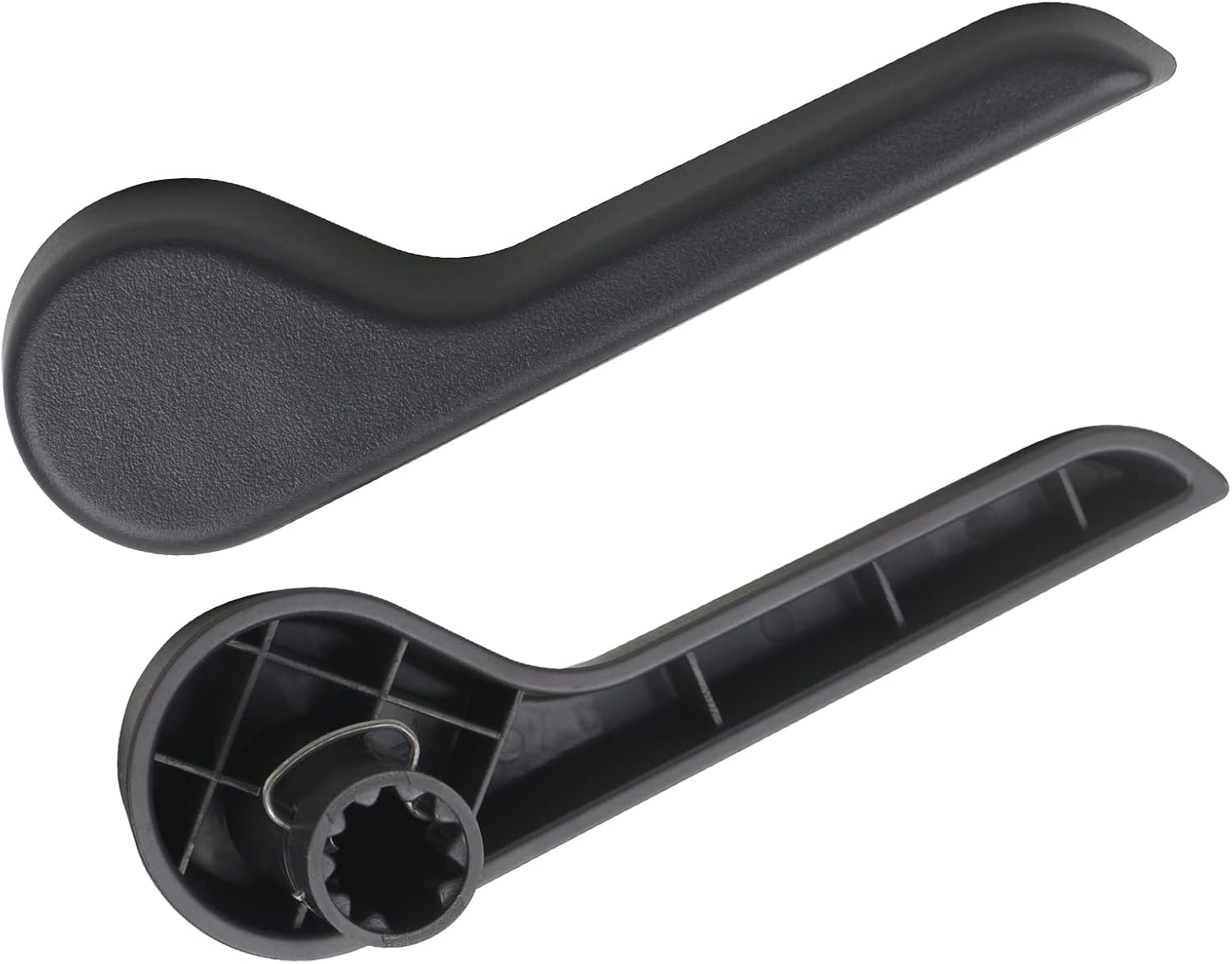 Seat Recliner Handle Lever Front Left+Right Side Compatible with 2007-2013 Chevy Chevrolet Avalanche Silverado Suburban, GMC Sierra Yukon Replaces 15232598 15232594