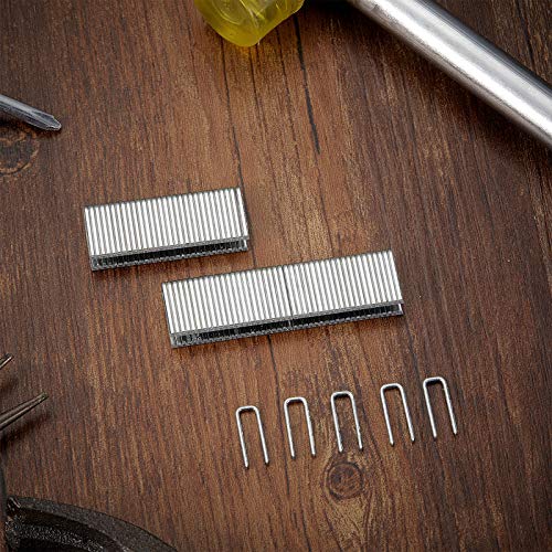 40 Pieces Plantation Shutter Repair Kit Replacement Louvers Staples Window Blind Tilt Rod Operable Plantation Silver Missing Metal Indoor Louver Staples Tools Repair 0.6 x 0.19