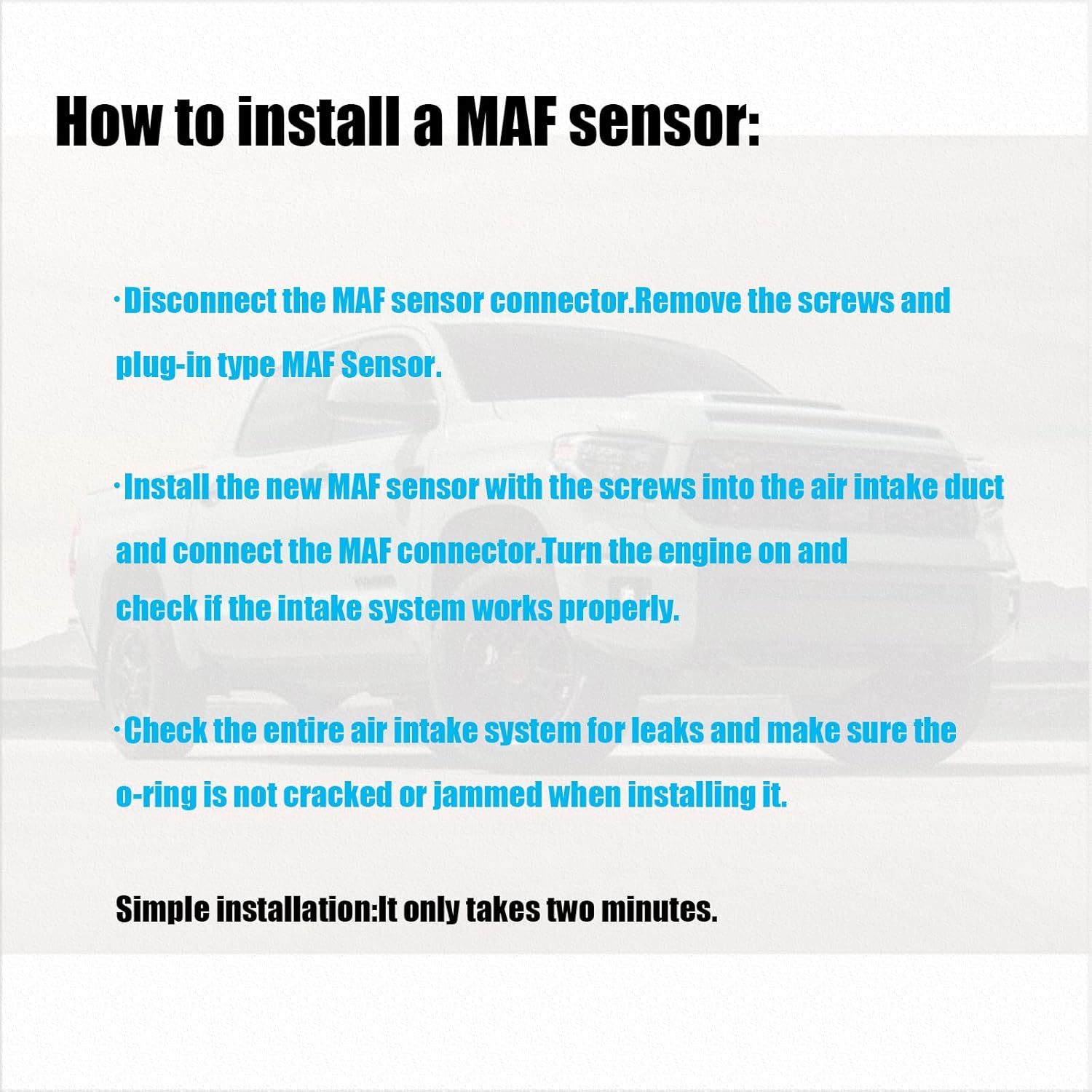 Mass Air Flow Sensor 22204-22010 Compatible with Toyota 02-06 Camry 03-08 Corolla 01-10 Highlander 00-07 4Runner 99-10 Tacoma 3.4L 4.0L 01-05 RAV4 Lexus ES300/RX300 3.0L