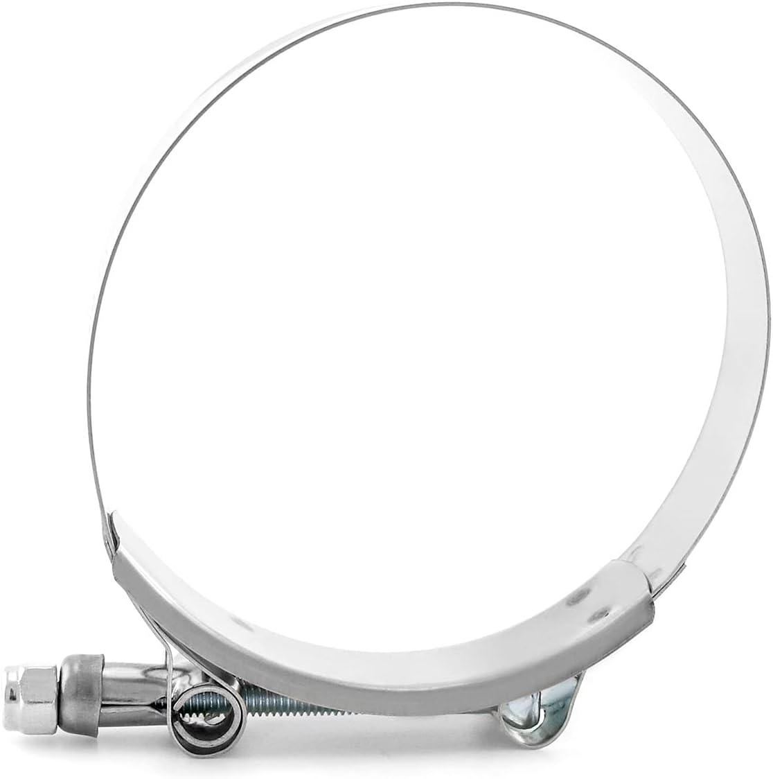 3" T-Bolt Hose Clamp Stainless Steel, Working Range 83mm-91mm for 3" Hose ID, Turbo Intake Intercooler Clamp, 4 Pack
