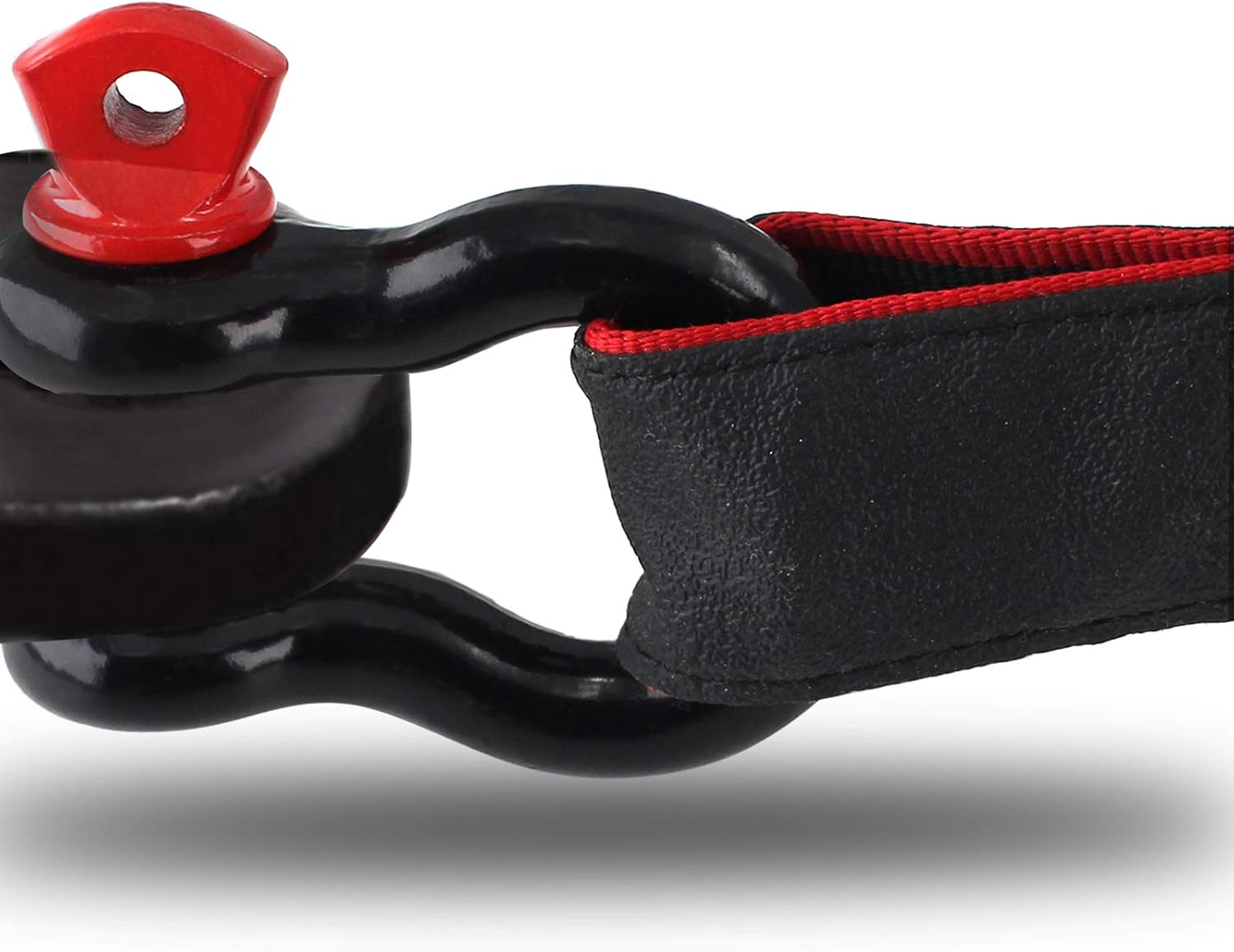 2Pcs 1/2 Inch D Ring Shackle, D Shackle Rugged 12 Ton 26,455 lbs Maximum Break Strength, 2 Ton 4409 Lbs Capacity Pack of 2