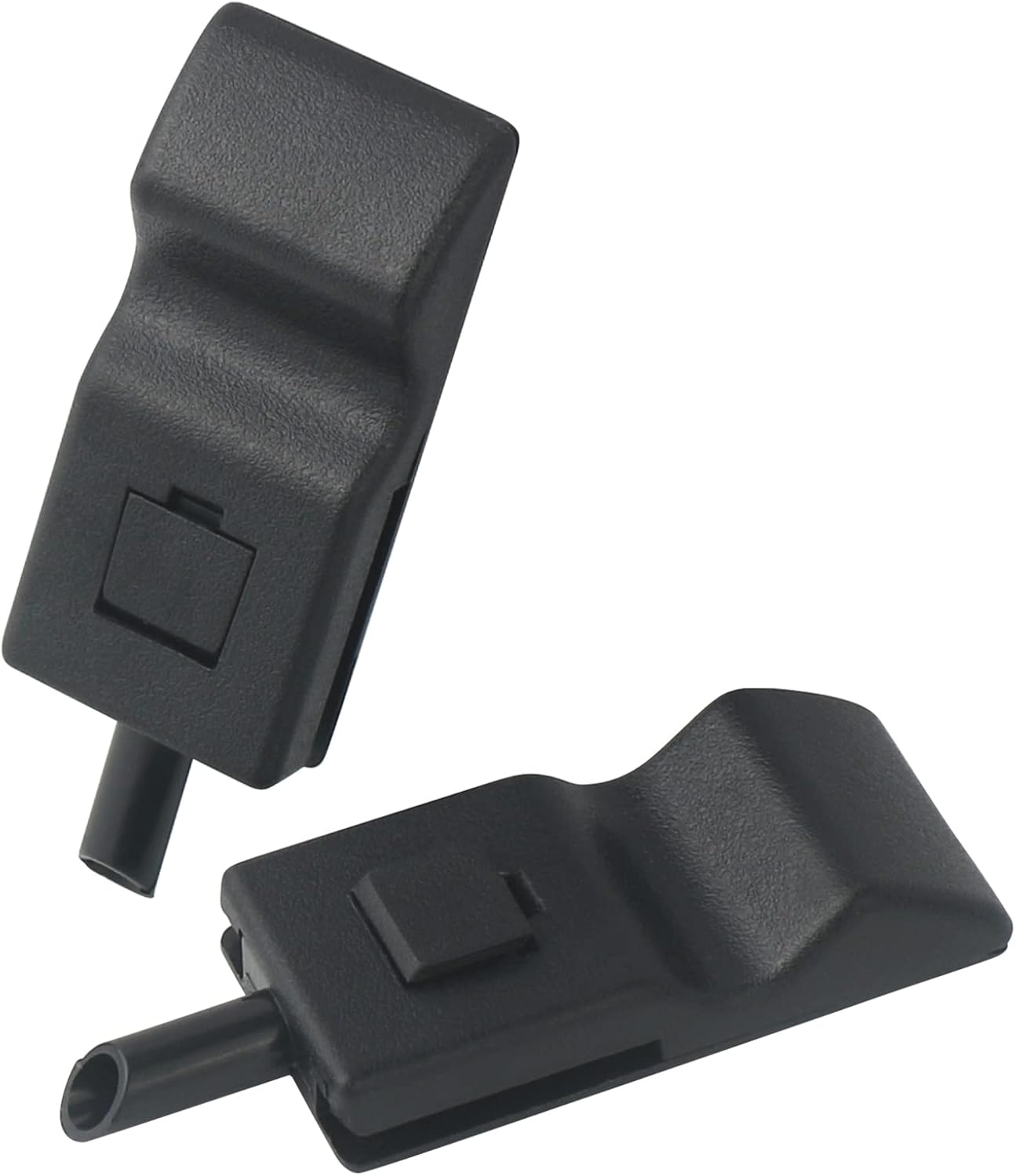 Door Lock Knob 2pcs Compatible with 2007-2014 Chevy Avalanche Silverado Suburban Tahoe, GMC Sierra Yukon, Escalade Replaces 15844616