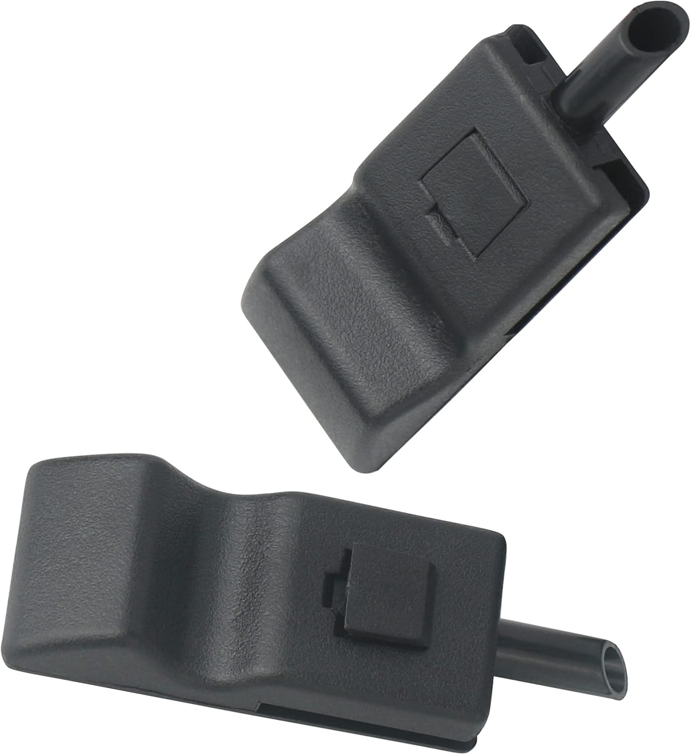 Door Lock Knob 2pcs Compatible with 2007-2014 Chevy Avalanche Silverado Suburban Tahoe, GMC Sierra Yukon, Escalade Replaces 15844616
