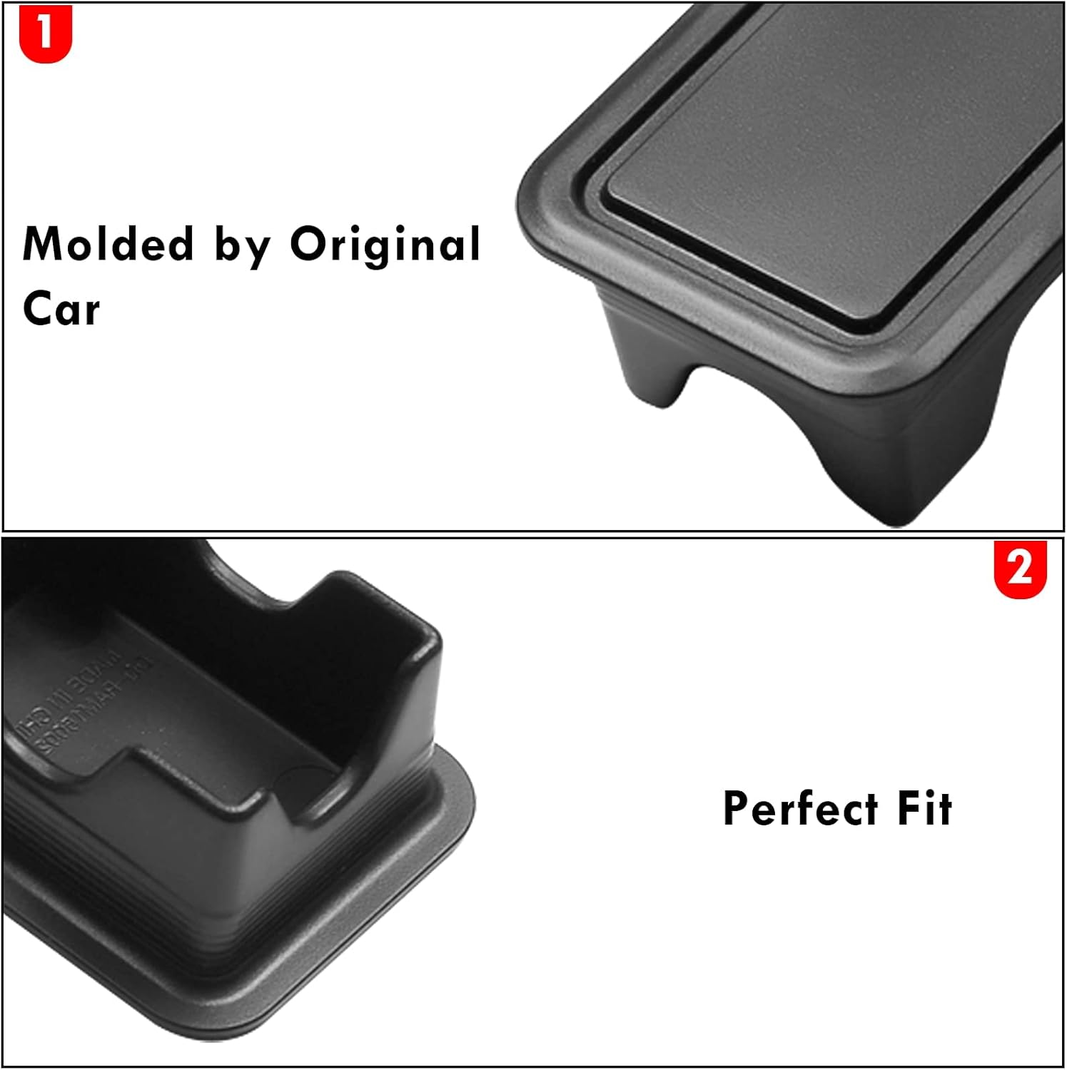 Ram 1500 Stake Pocket Covers, Rear Truck Bed Rail Stake Pocket Cover Compatible with Dodge Ram 2019-2024 2025 2026 Set of 2