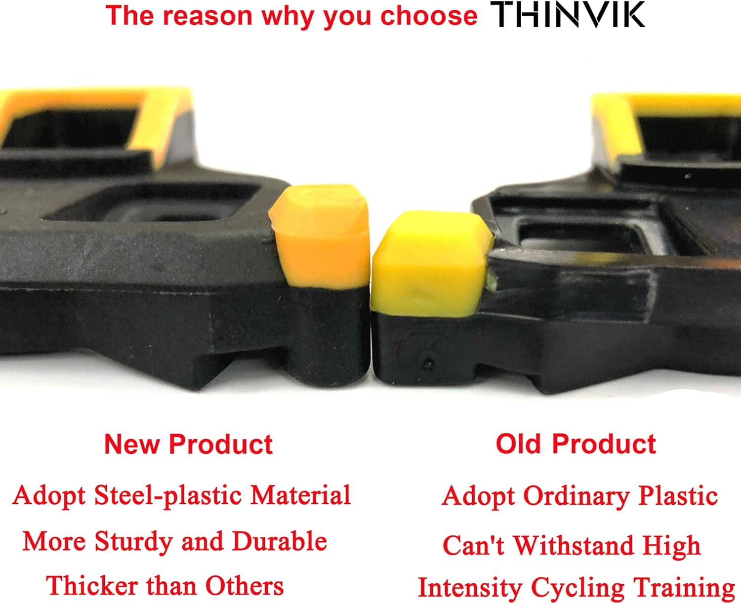 Road Bike Cleats for Shimano SPD-SL Locking Cycling Pedals Cleat for Shimano SH10 SH11 SH12 System Shoes