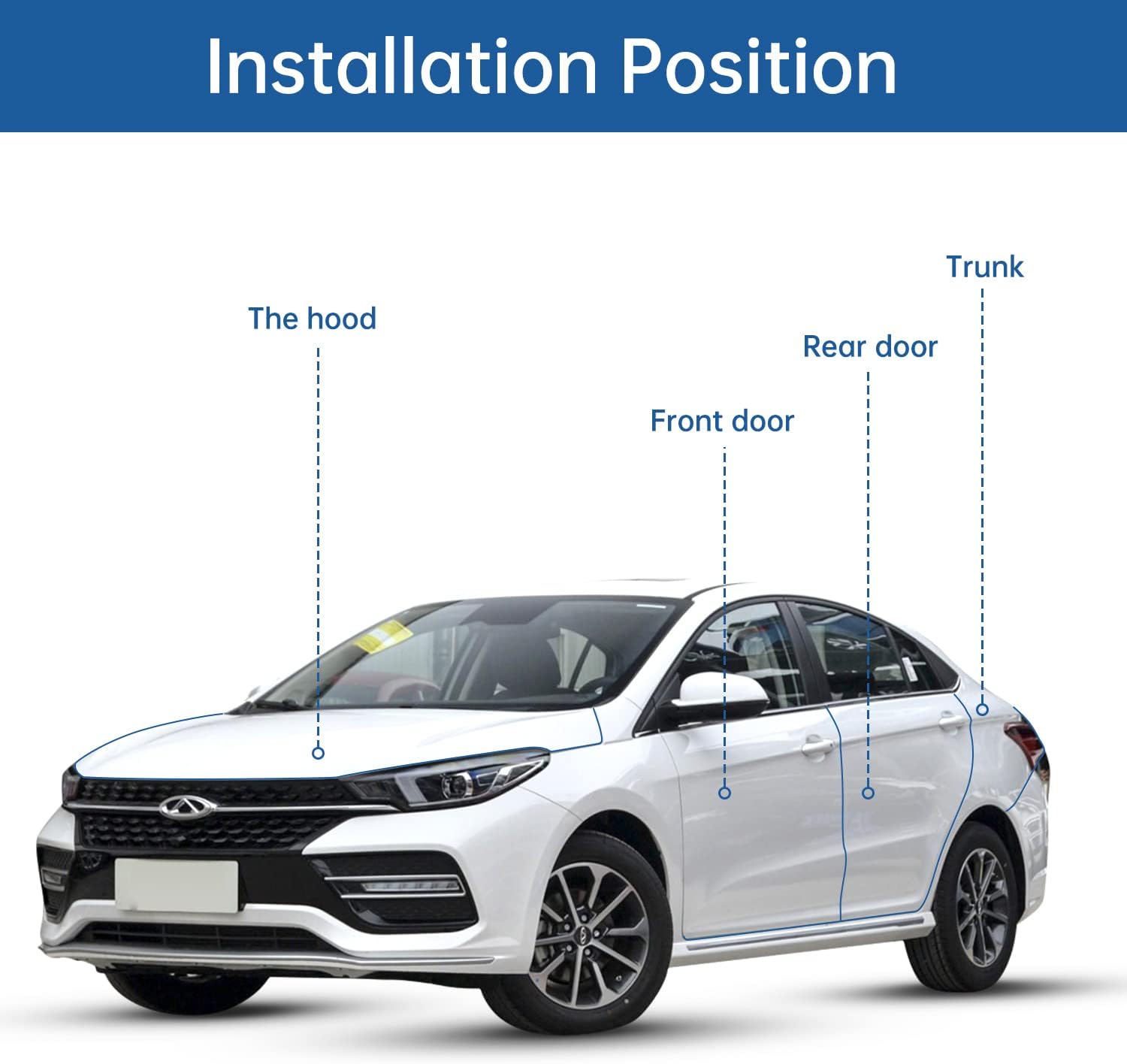 Car Door Edge Guards 16Ft 5M Automotive Door Entry Guard U Shape Car Door Trim Protector for Most Car