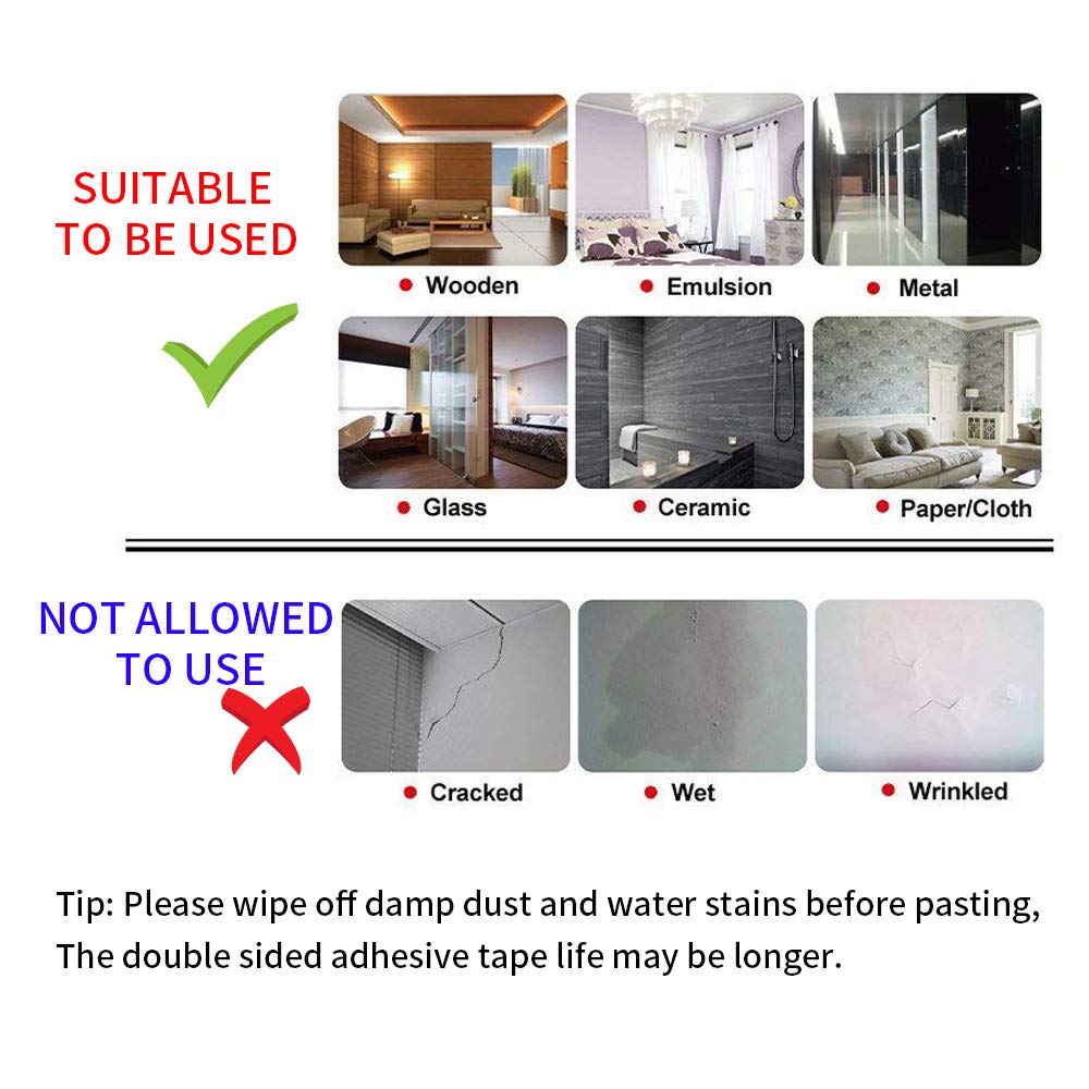 Double Sided Adhesive Tape 5mm / 10mm x 25M Heat Resistant High Adhesion Transparent Acrylic Tape, LCD Screen Repair Sticker for Cell Phone Touch Screen Repair
