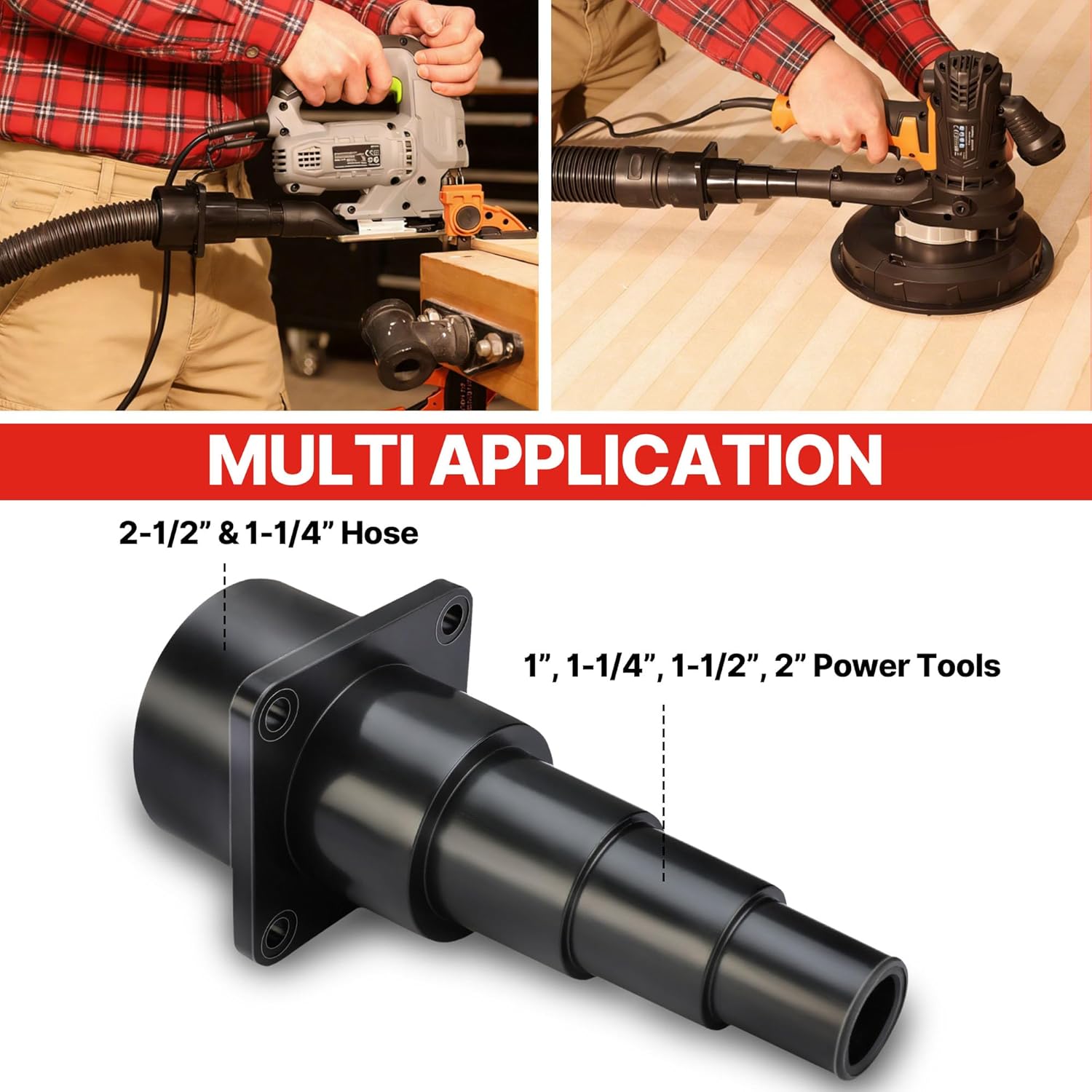 Shop Vac 90687 Universal Tool Adapter, 2PCS