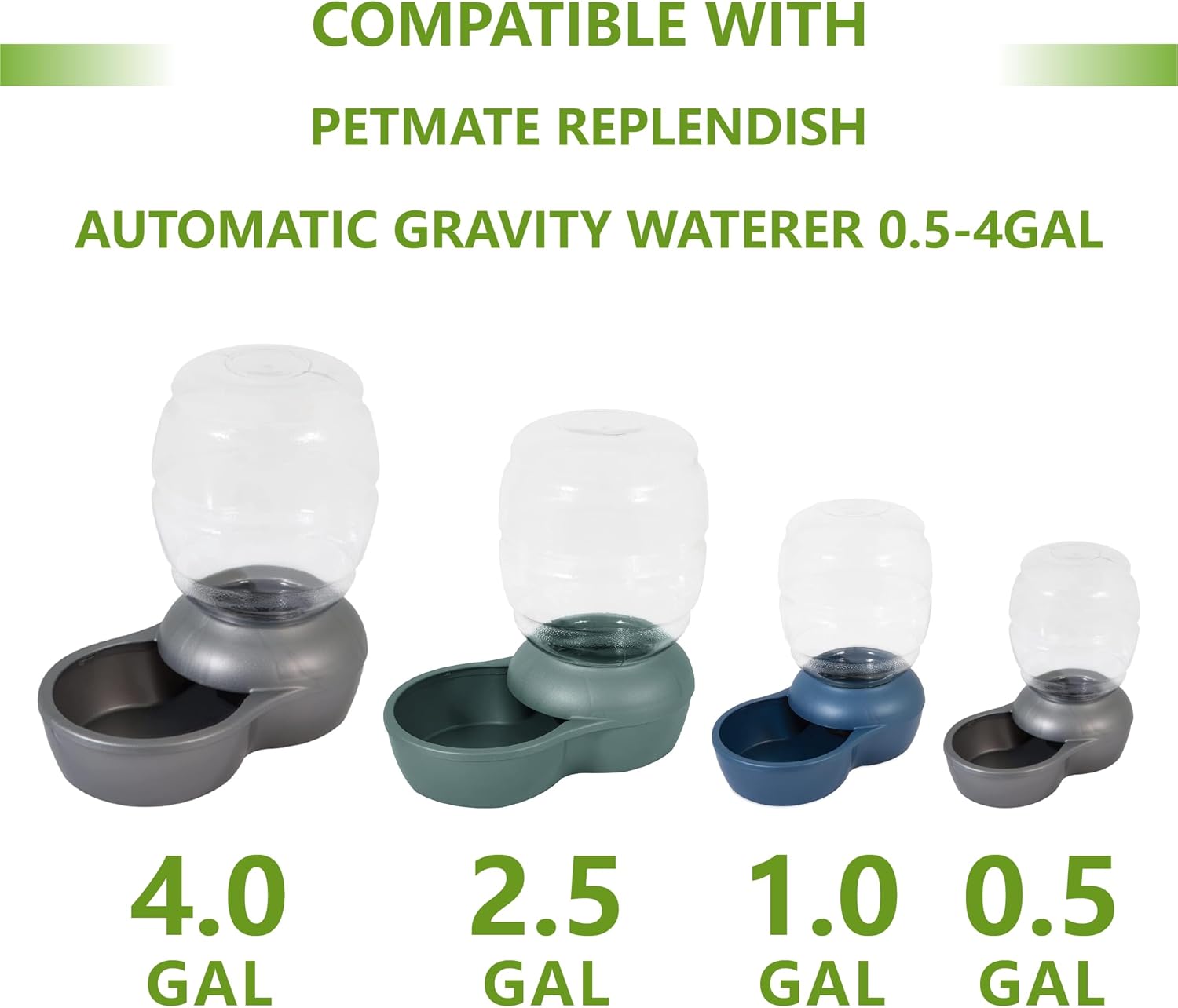Pet Water Fountain Charcoal Replacement Filters Compatible with Petmate Replendish Mason Gravity Waterers, Automatic Cat Dog Water Bowl Dispenser Filters Replacement 12 Pack