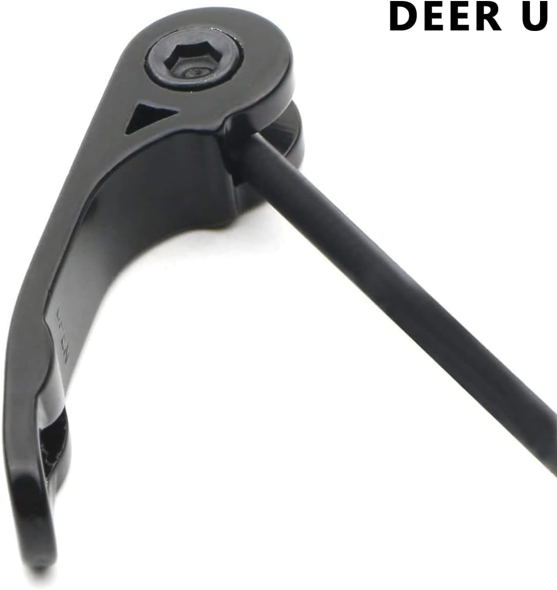 Road Mountain Bicycle MTB Wheel Hub Front and Rear Skewers Quick Release Clip Bolt Lever Axle QR 145/180 mm, a Pair