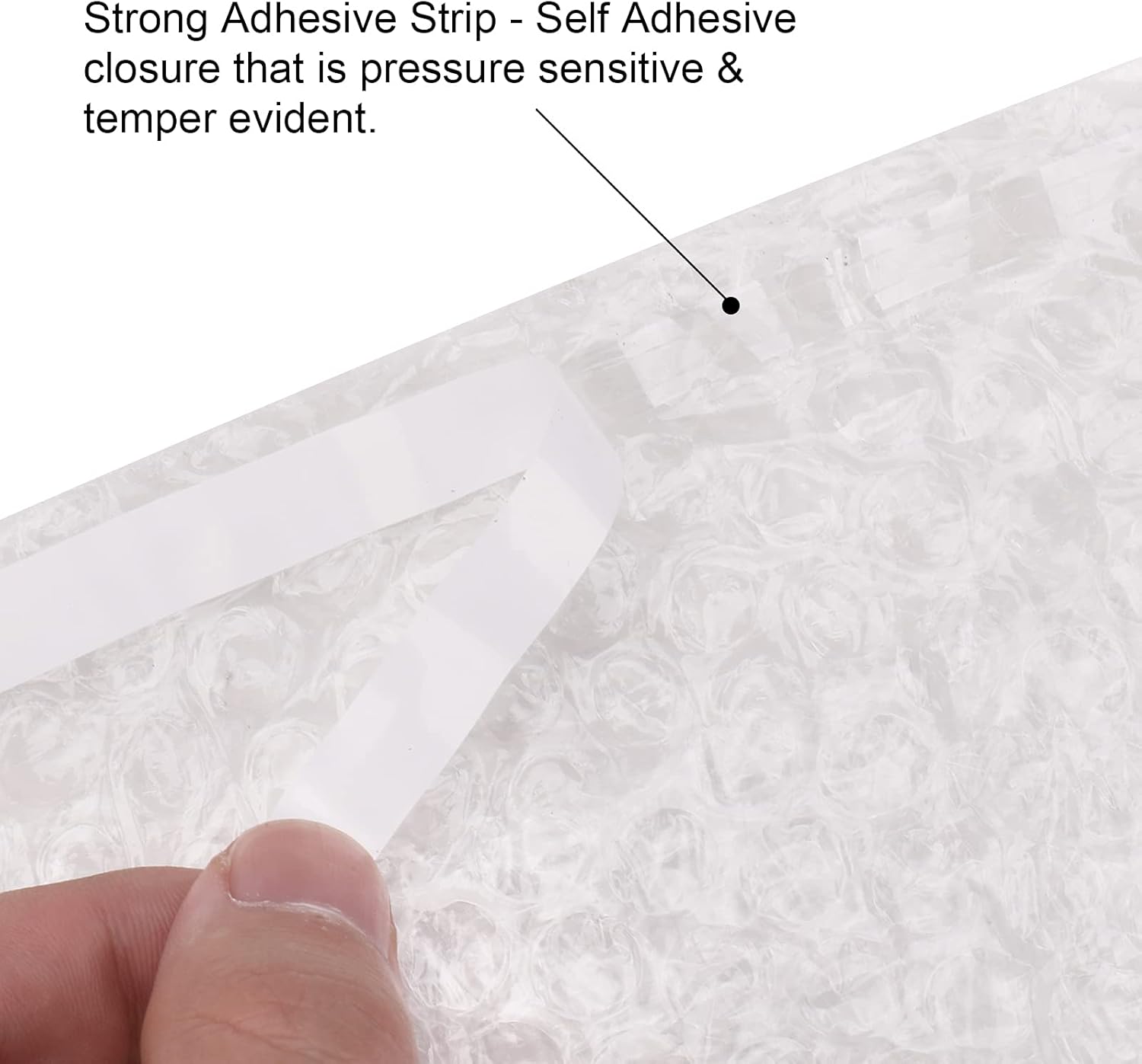100Pack Small Bubble Out Bag Pouches 3.15" x 4" Self-Seal Bubble Pouches Bags, Double Walled Bubble Cushioning Bags, Self-Sealing Protective Wrap Cushioning Bags for Shipping, Packing, Moving
