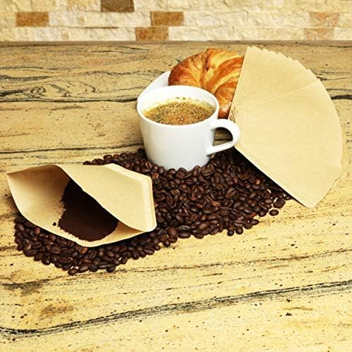 #4 Cone Coffee Filters Natural Unbleached, 100