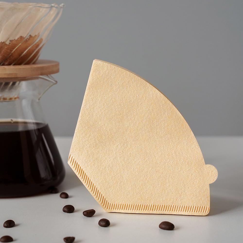 #4 Cone Coffee Filters Natural Unbleached, 100