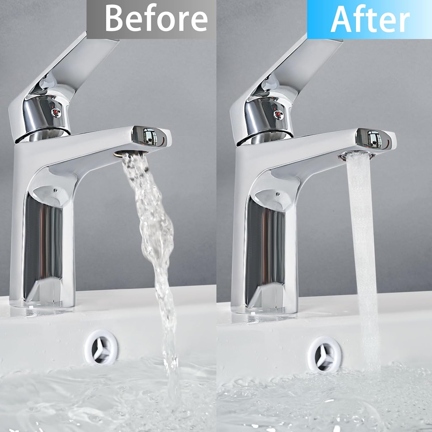 12 PCS Faucet Aerator Set, M16.5, M18.5, M21.5, M24, Kitchen & Bathroom Sink Aerator Replacement with Key Removal Wrench Tool