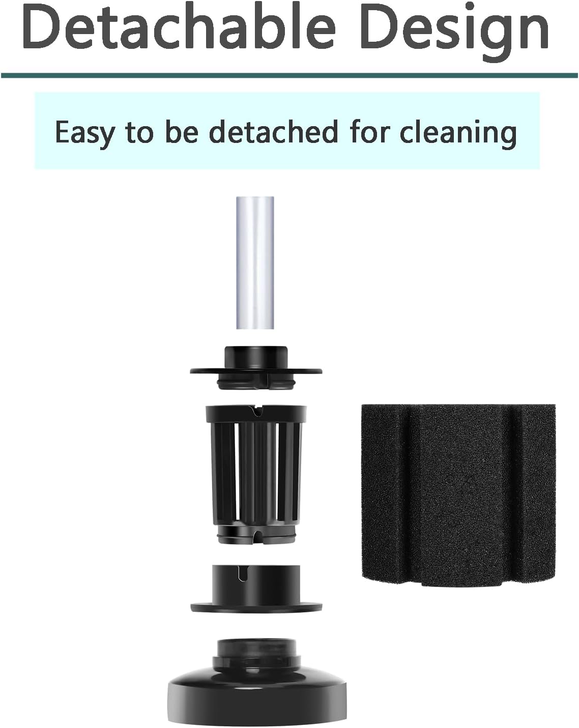 3 Pack Aquarium Bio Sponge Filter Breeding Fry Betta Shrimp Nano Fish Tank Small up to 10Gal