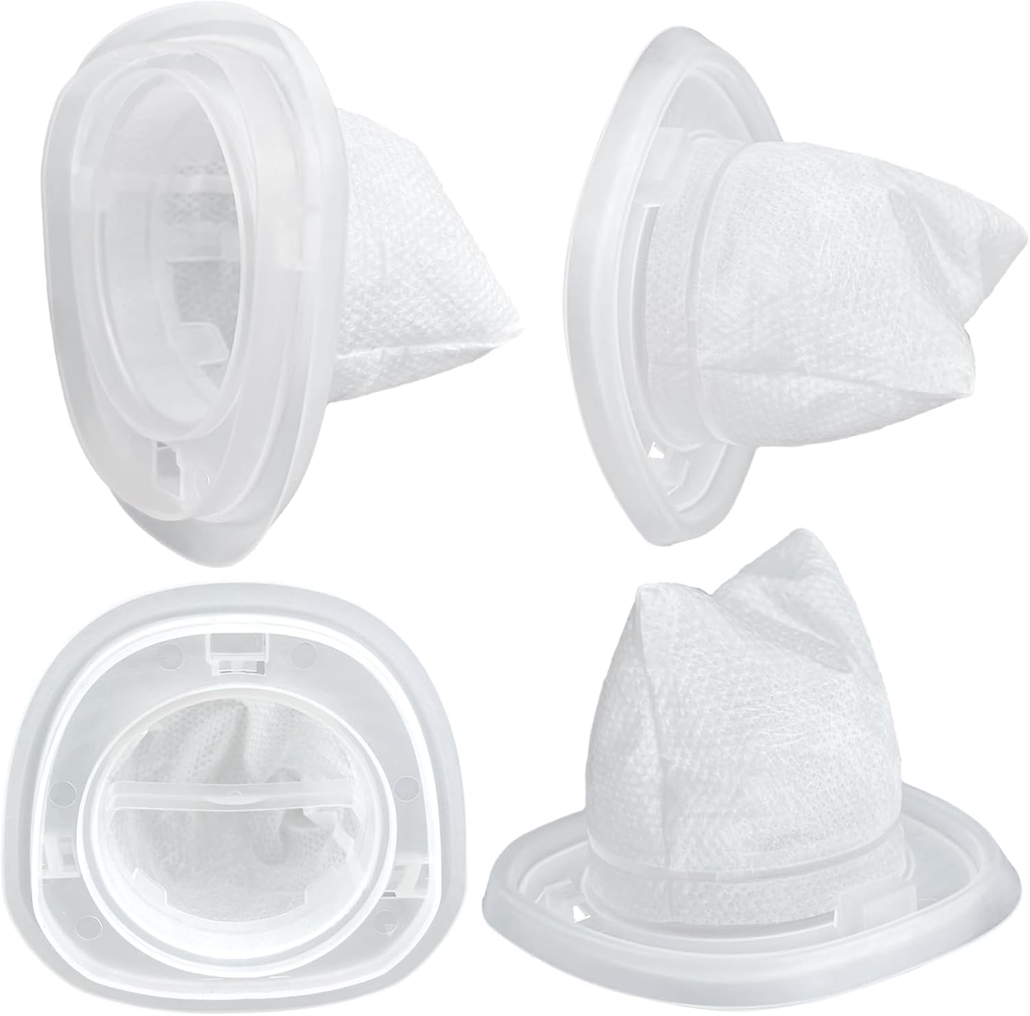 HNVCF10 Filter Replacement for Black and Decker Dustbuster Hand Vacuum HNVC115, HNVC215, HNVC220 Series, 4 Pack