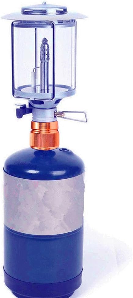 Camping Stove Adapter 1LB Propane Small Tank Input and a Lindal Valve EN417 Output Outdoor Cylinder LPG Canister Convert Brass