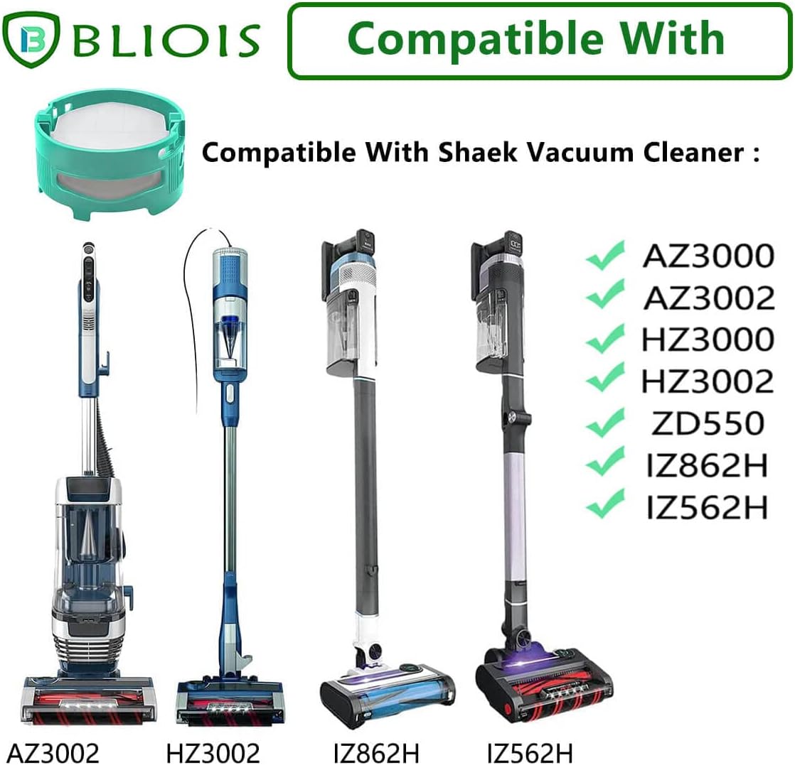 6 Pack Replacement for Shark Odor Neutralizer Cartridge AZ3002 LA702 ZU102 Accessories Replacement for Shark Vacuum Cleaner Odor Neutralizer And air Purifier HP302. -1541fc3000,Teal