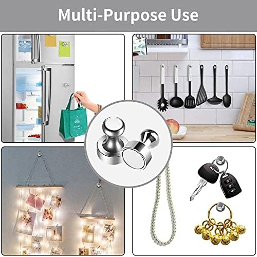 Fridge Magnets, Refrigerator Magnets, Strong Magnets for Whiteboard, Small Magnets Perfect for Classroom Office Kitchen Accessories Decorative Locker Magnetic 20PCS in a Box