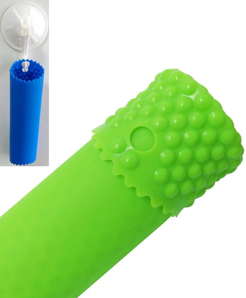 Garlic Peeler Skin Remover Roller Keeper,Easy Quick to Peeled Garlic Cloves with Silicone Tube Roller Garlic Peeling Kitchen Tool 3 Colors