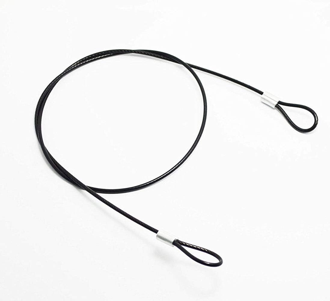 Sevrwell 35 inches Stainless Steel Tether Lanyard for GoPro Hero Max/9/8/7/6/5/4/3+/3 3PCS ,SJ4000,Xiaomi Yi 4K, DJI OSMO Action Cameras