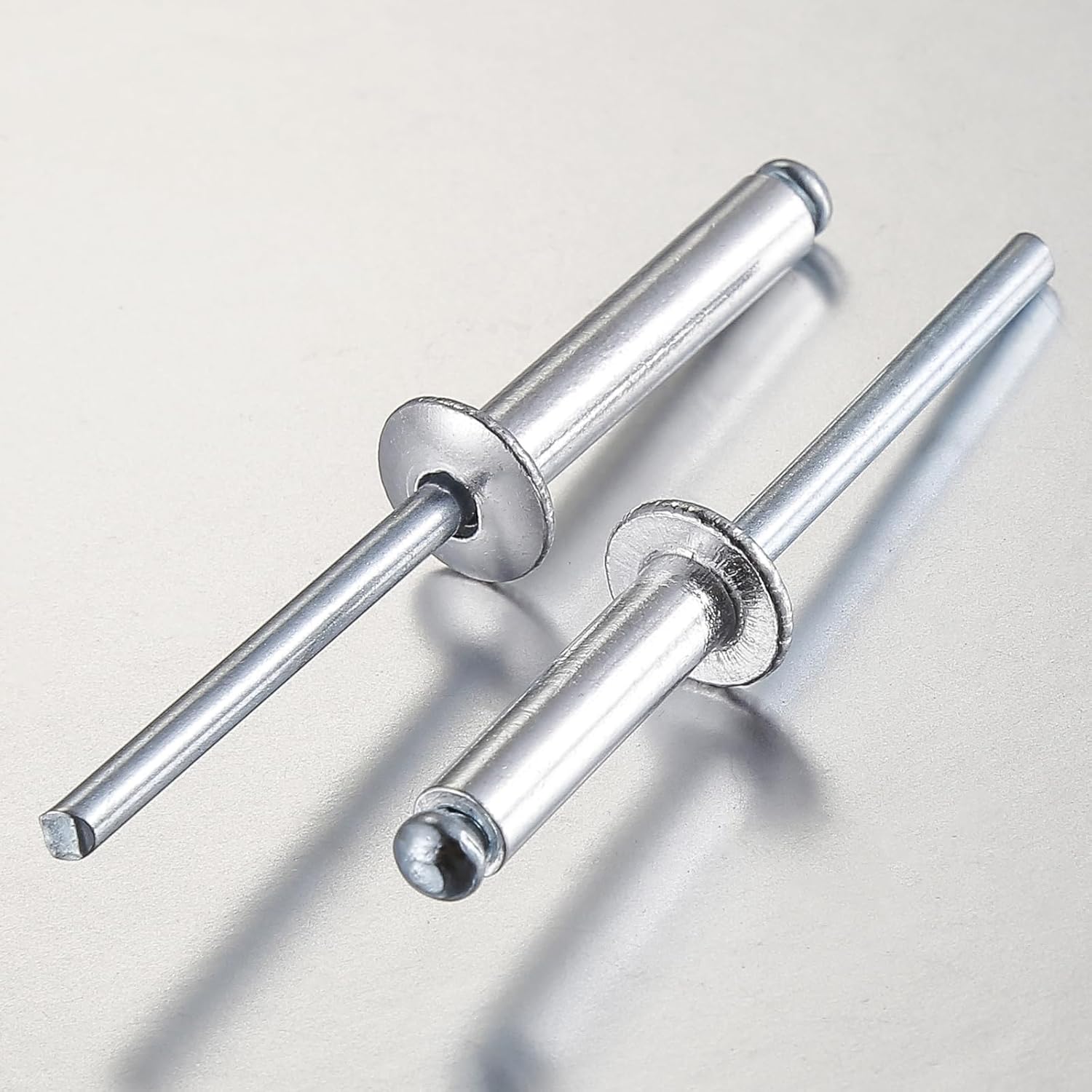 250Pcs 3/16"x1/2" Aluminum blind pro Rivets,Aluminum Grip and Steel Mandrel