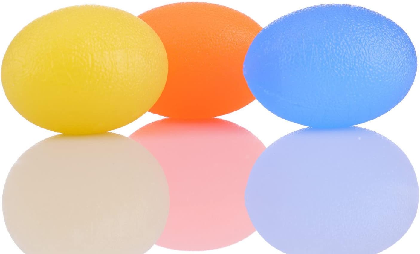 Hand Exercise Balls,Hand Therapy Balls,Grip Balls,Stress Relief Ball for Adult and Kid,Squeeze Balls Grip Equipment Ball-3 Resistance Levels 3 PCS