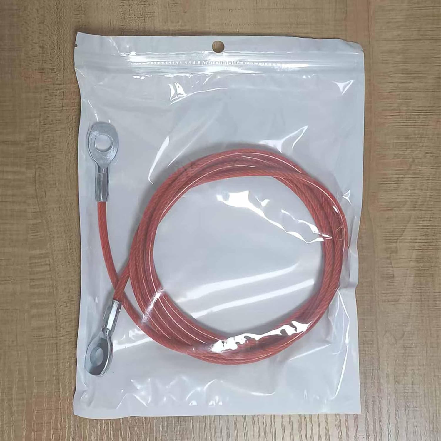 Replacement Cables for Home Gym, Fitness Pulley Cable, Weight Machine Cable -Thick 5mm 0.2inch Heavy Duty Steel Wire Rope Gym 138''