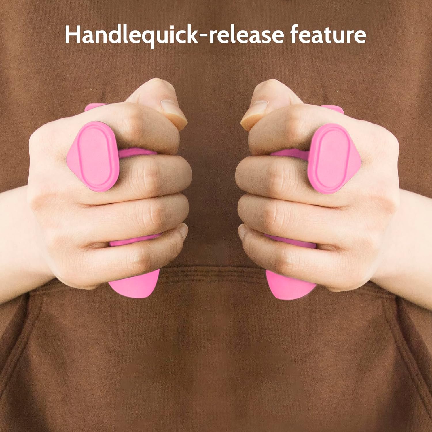 Weight Lifting Grips - Rubber Anti-Slip Workout Grips, Ergonomics Hand Protector Gloves for Gym Training and Exercise, Dumbbell, Bar Pad, Pull Up Men Women, No Sweaty Red