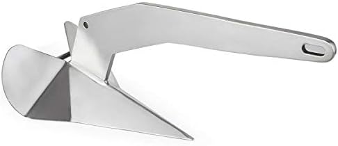 Stainless Steel Delta/Wing Style Boat Anchor Heavy Duty Triangular 11lb / 13lb 16lb /17.5lb 22lb 33lb 35lb Wing Triangle 13 lb/6 kg