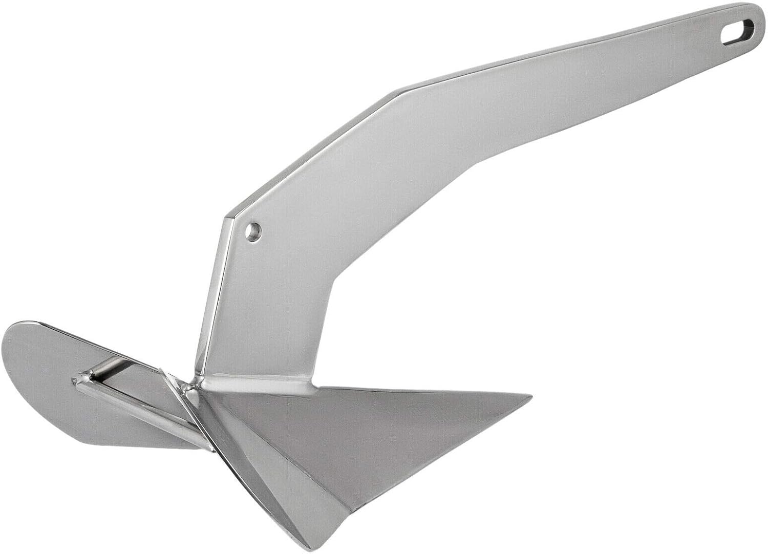 Stainless Steel Delta/Wing Style Boat Anchor Heavy Duty Triangular 11lb / 13lb 16lb /17.5lb 22lb 33lb 35lb Wing Triangle 13 lb/6 kg
