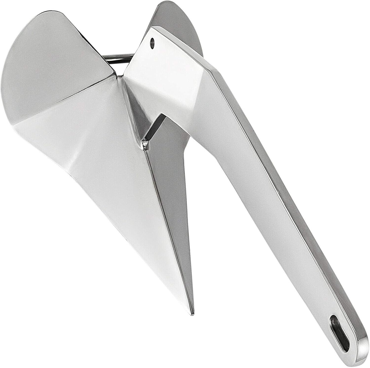 Stainless Steel Delta/Wing Style Boat Anchor Heavy Duty Triangular 11lb / 13lb 16lb /17.5lb 22lb 33lb 35lb Wing Triangle 13 lb/6 kg
